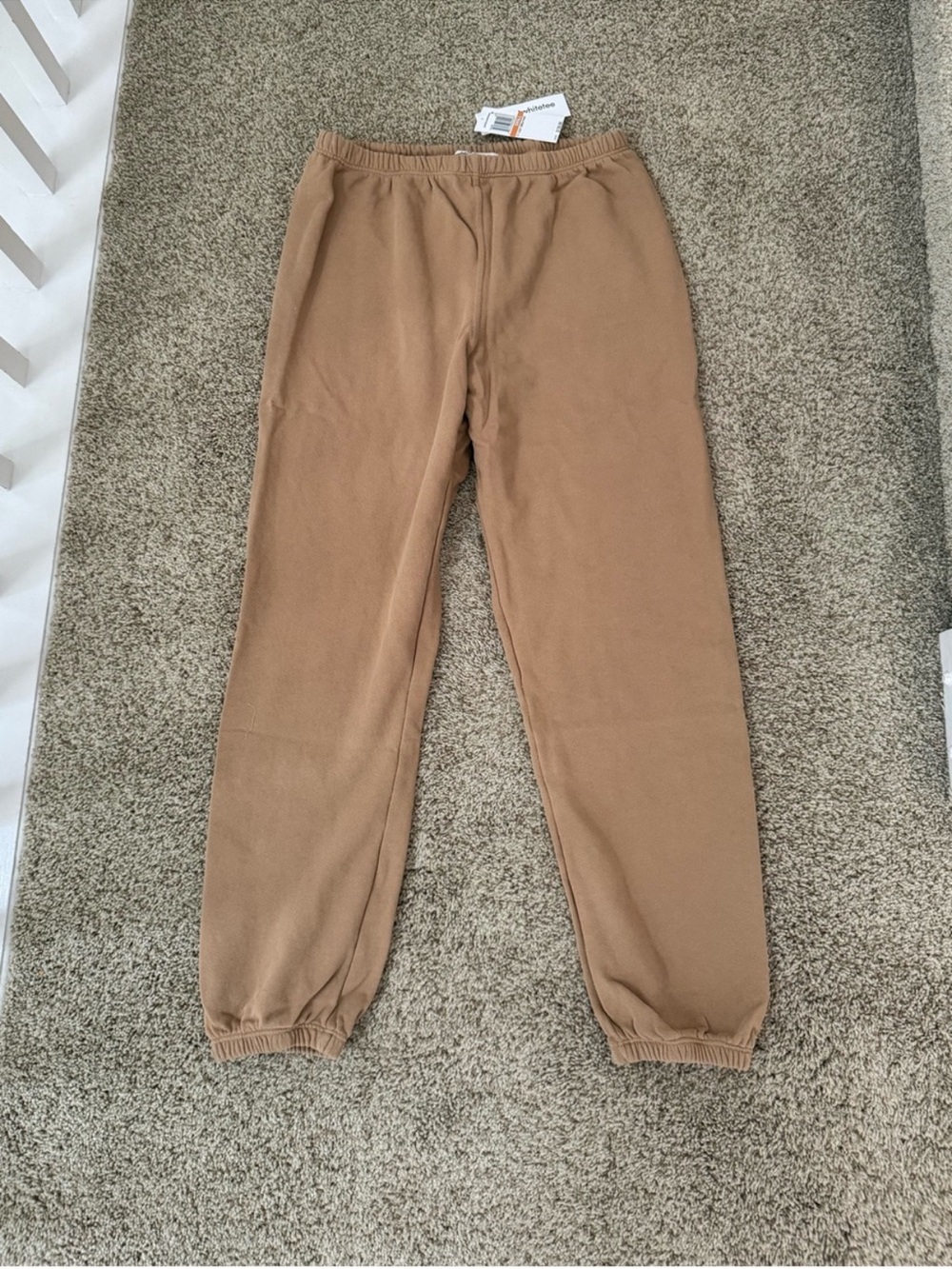 NWT PerfectWhiteTee Johnny Sweatpants Size S Suede